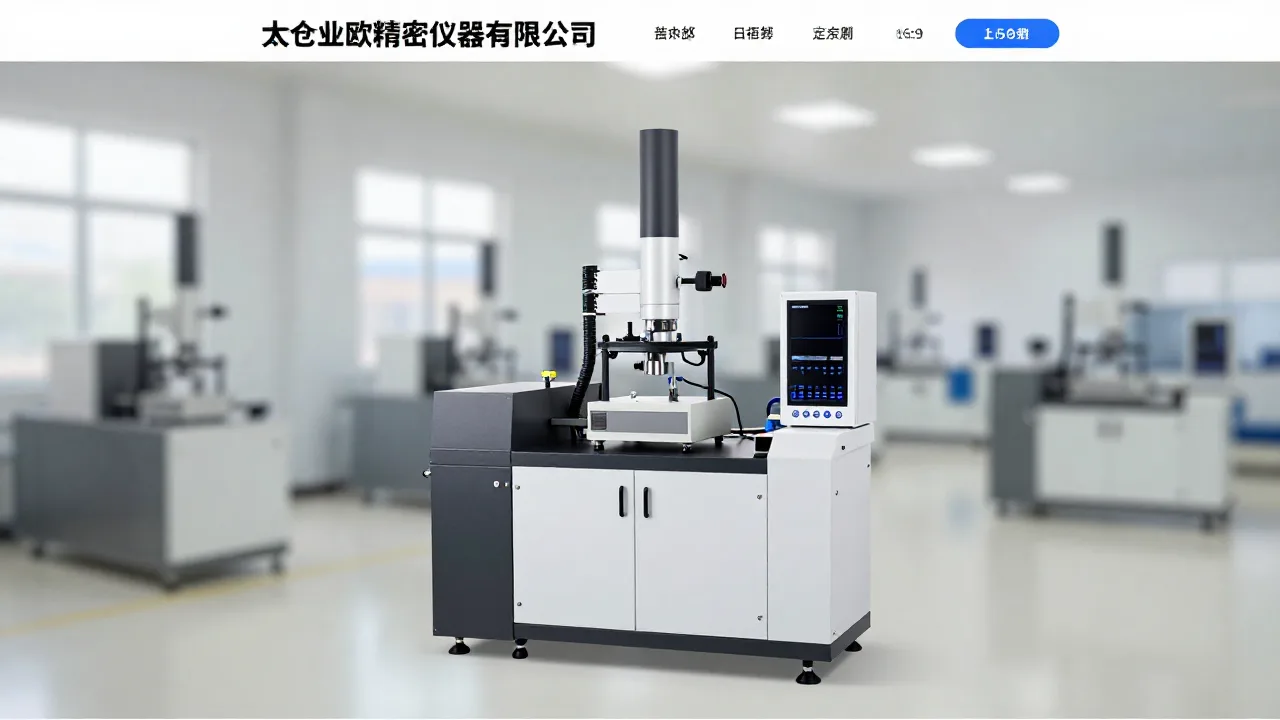 太仓业欧精密仪器有限公司 首页主视觉